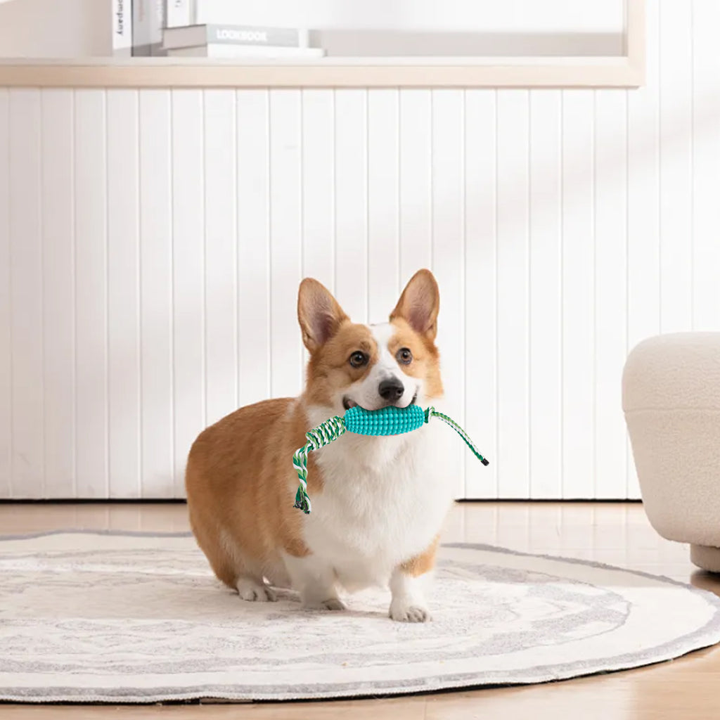 Corn dog toothbrush toy easing boredom and anxiety