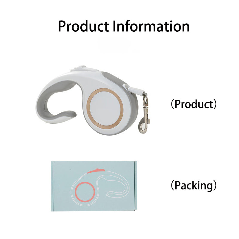 Lorzini 360° tangle-free dog leash for everyday walks and adventures
