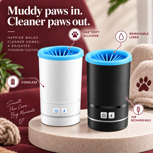 Lorzini Electric Dog Paw Cleaner